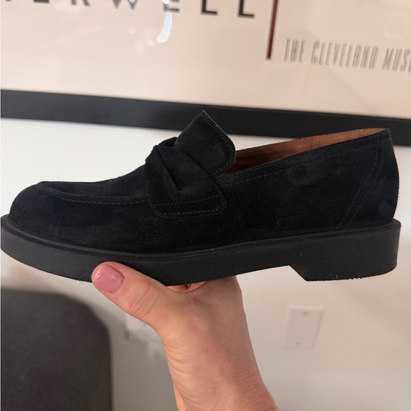 Paul Green Dark Suede Loafers - Picture 2 of 13